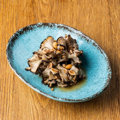 Organic oyster mushroom from Montseny and hazelnut PDO Reus