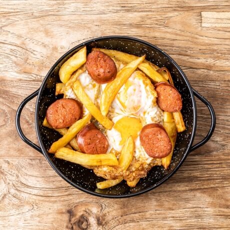 Oeufs au chorizo bio